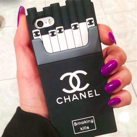 chanel paris phone case|iphone case chanel smoking kills.